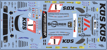 Preview: Decal Porsche 911 991 GT3 R #1 Manthey Grello Nürburgring 2022
